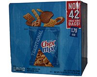  Chex Mix Traditional 1.75oz (49g) Bags 42ct 