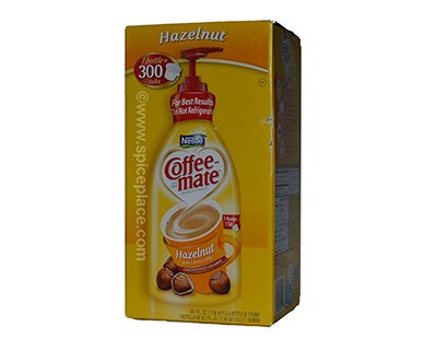 Coffee Mate Hazelnut Concentrated Creamer 1.58qt (1.5L) 18 ...