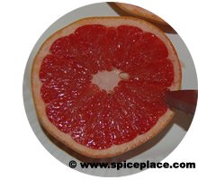 Cutting Grapefruit Along Rind