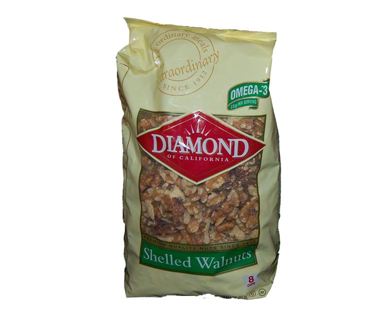 Diamond Shelled Walnuts 32oz (2 lbs) 970g 21.60 Spice Place