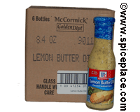  Golden Dipt Lemon Butter Dill Seafood Sauce 8.4oz Case of 6 