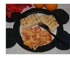 Greek Seasoned Scrambled Eggs