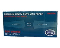 Handy Wacks Premium Heavy Duty Wax Paper Sheets 500ct $10.98USD - Spice  Place
