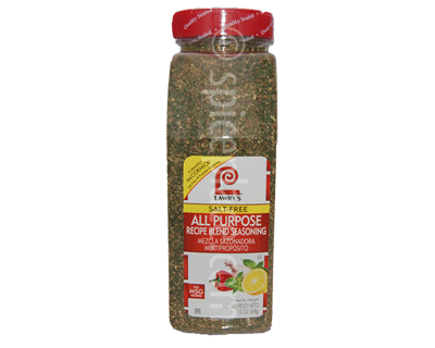 Lawry's Salt Free All Purpose Recipe Blend Seasoning, 13 oz - One 13 Ounce  Container of Salt Free All Purpose Seasoning Blend, Versatile Spices for
