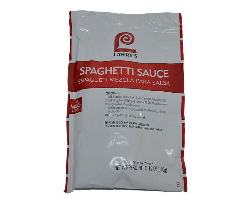 Spatini Spaghetti Sauce Mix 15oz 425g $9.35USD - Spice Place