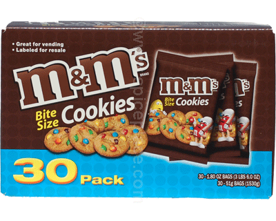 M&M's Bite Size Cookies (45g) – Snax Galore