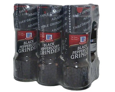 McCormick Black Peppercorn Grinder, 1 Oz