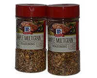  McCormick Maple Multigrain Seasoning 2 x 7.5oz 212g 