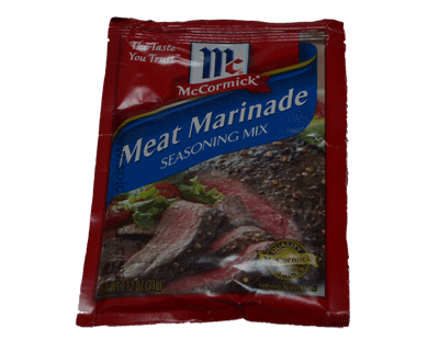 McCormick Meat Marinade 4 x 1.12oz (31g) $7.44USD - Spice Place