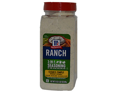 Save on McCormick Ranch 3-in-1 Seasoning Gluten Free Order Online
