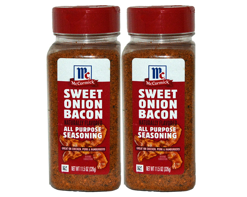 2 Pack  McCormick Sweet Onion Bacon All-Purpose Seasoning Blend (11.5 oz.)  