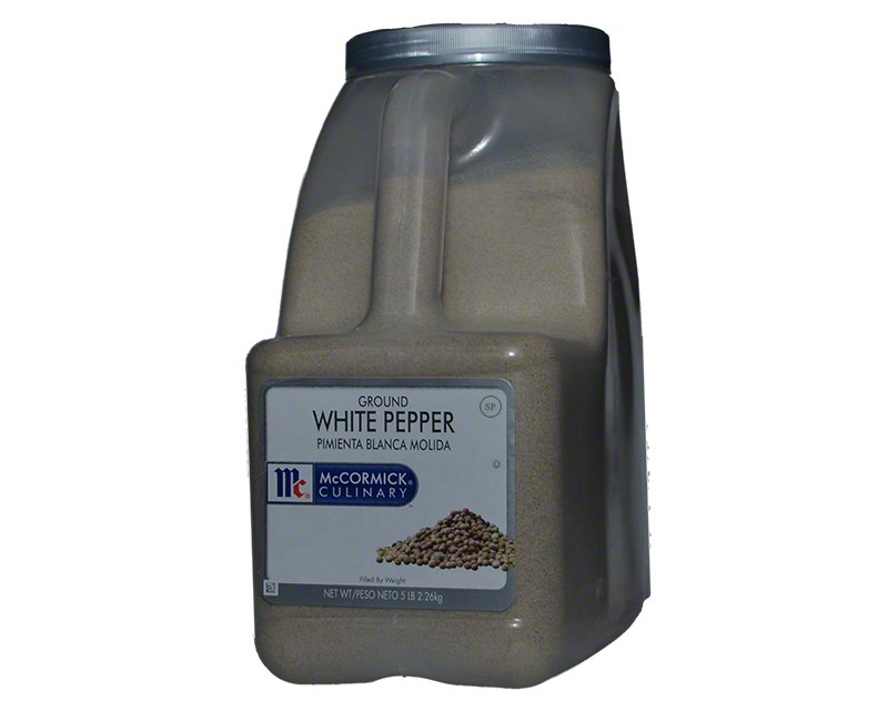 Mccormick White Pepper Ground 5lbs 226kg 16449usd Spice Place