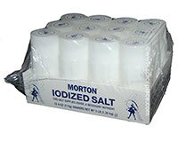  Morton Iodized Salt Shakers 