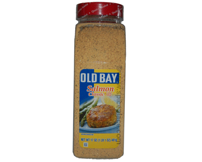 Old Bay Seasoning Classic Mix Variety, Crab Cake, Salmon Cake, 1 of each  with By The Cup Swivel Spoon