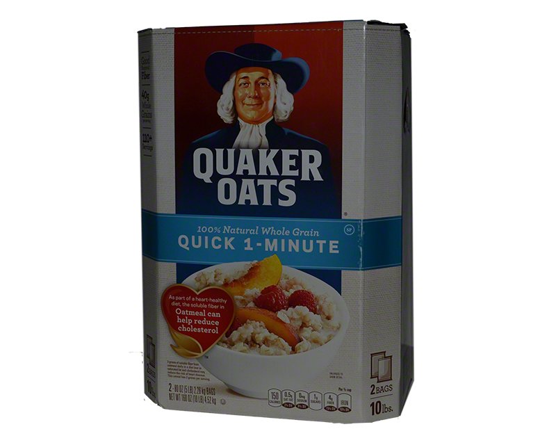 Quaker Oats Quick Instant Oatmeal 10lbs 4.52kg $16.42USD - Spice Place
