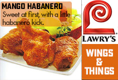 Lawry's Wings & Things Mango Habanero Seasoning Description