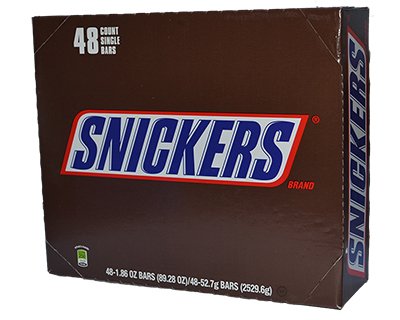 Snickers Bars, Carton of 48-1.86oz 52.7g Bars 39.97 - Spice Place