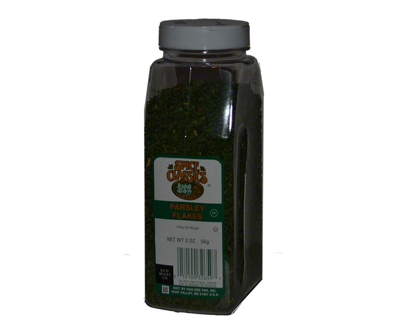 Spice Classics Parsley Flakes 2 oz 56g $4.65USD - Spice Place