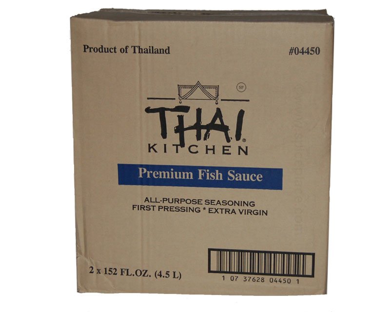 Thai Kitchen Premium Fish Sauce Case Of Two 152 Fl Oz 4 49L Jugs 25   Thai Kitchen Fish Sauce Case Ex Lg G 