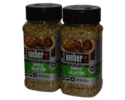  Weber Garlic Jalapeno (8 Ounce) : Grocery & Gourmet Food