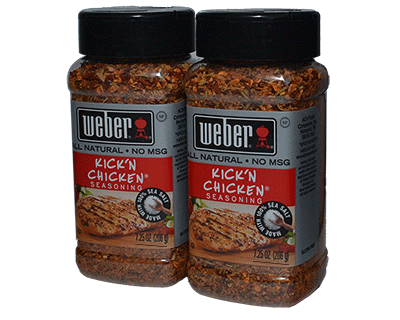 Weber Kick'n Chicken Seasoning 2 x 7.25oz 206g (Pack of 2) $14.91USD - Spice  Place