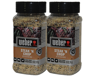 Weber Seasoning, Steak 'N Chop - 8.5 oz