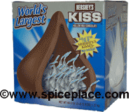  World's Largest Hershey's Kiss 44.8oz (2lb 12.8oz) 1.27 kg 